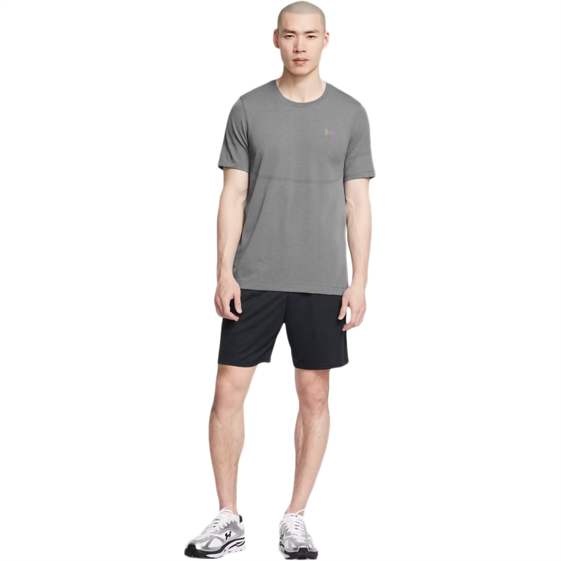 Men's UA Tech 7" Short, Under Armour Men's UA Tech 7" Short in 001-Black front