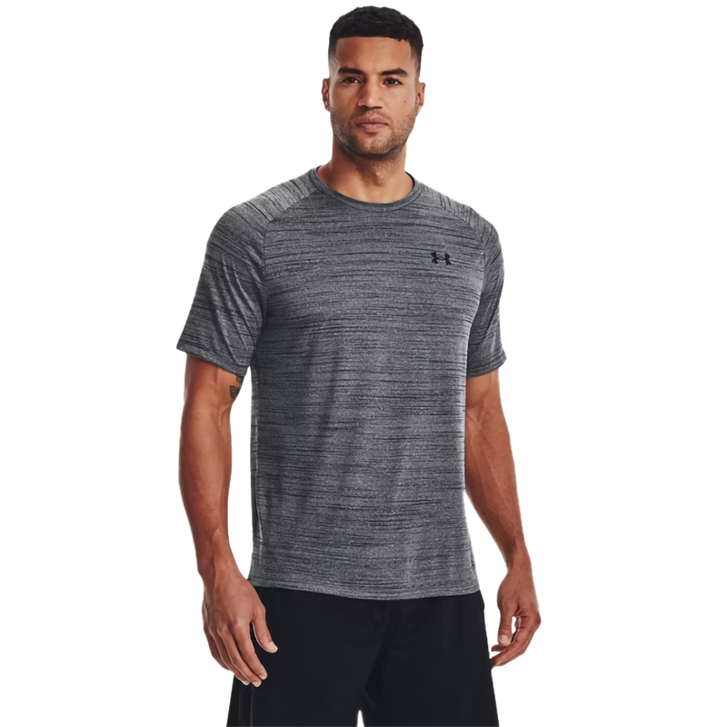 Men's UA Tiger Tech 2.0 Short Sleeve, Under Armour Men's UA Tiger Tech 2.0 Short Sleeve in 001-Black