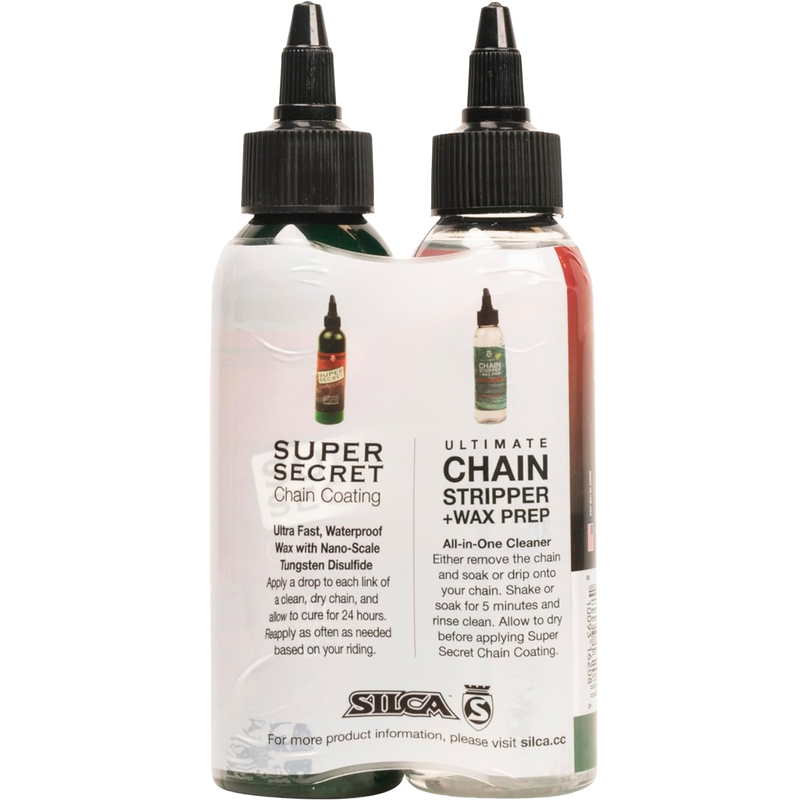 Super Secret Wax 4 oz Starter Pack, Silca Super Secret Wax 4 oz Starter Pack back of pack