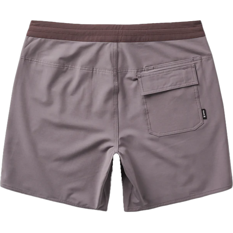 Men's Chiller 17" Boardshorts, Roark Men's Chiller 17" Boardshorts in SHK Shark back