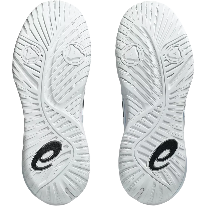 Men's Gel-Resolution X, Asics Gel-Resolution X in 100-White/Black pair bottom