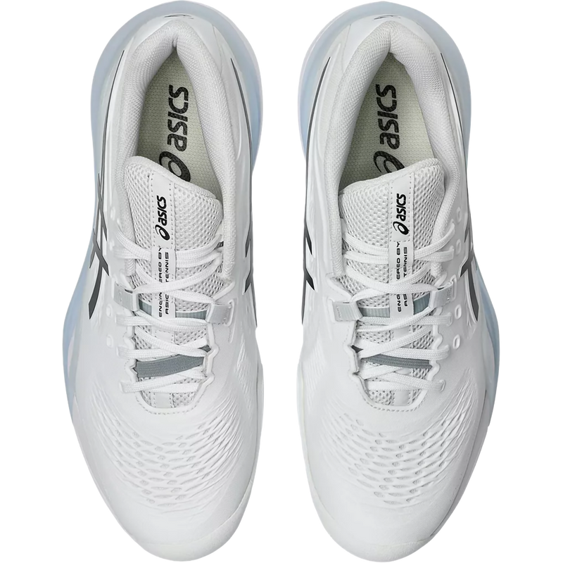 Men's Gel-Resolution X, Asics Gel-Resolution X in 100-White/Black pair top