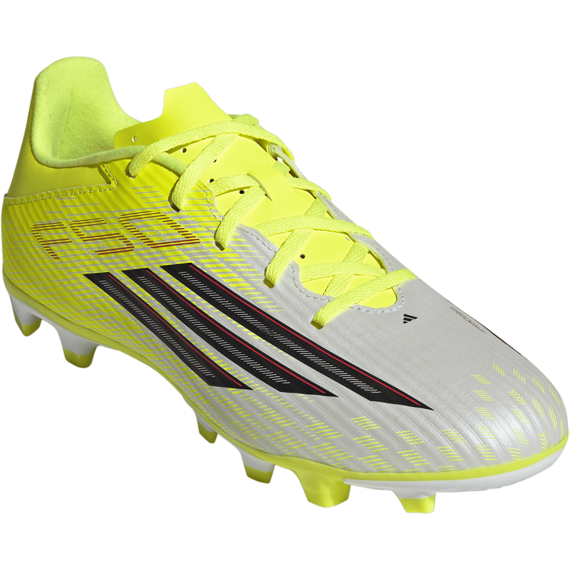 F50 Club FG/MG, Adidas F50 Club FG/MG in Solar Yellow2/Core Black/Lucid Red front right