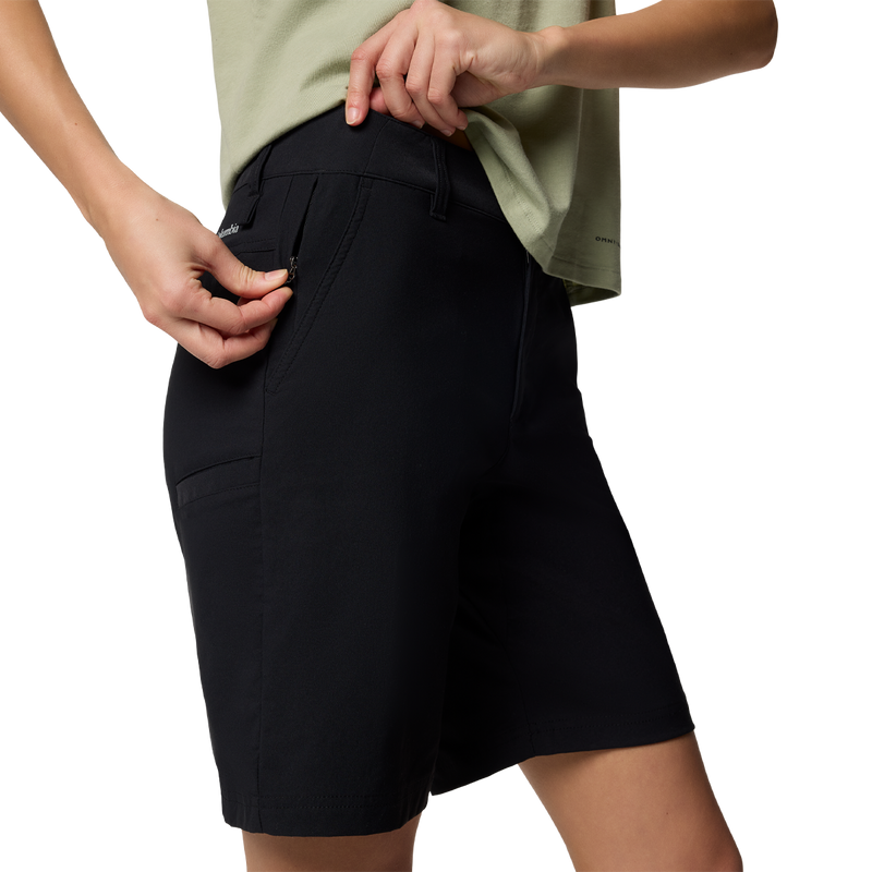 Women's Leslie Falls Long Short II, Columbia Women's Leslie Falls Long Short II side zipper