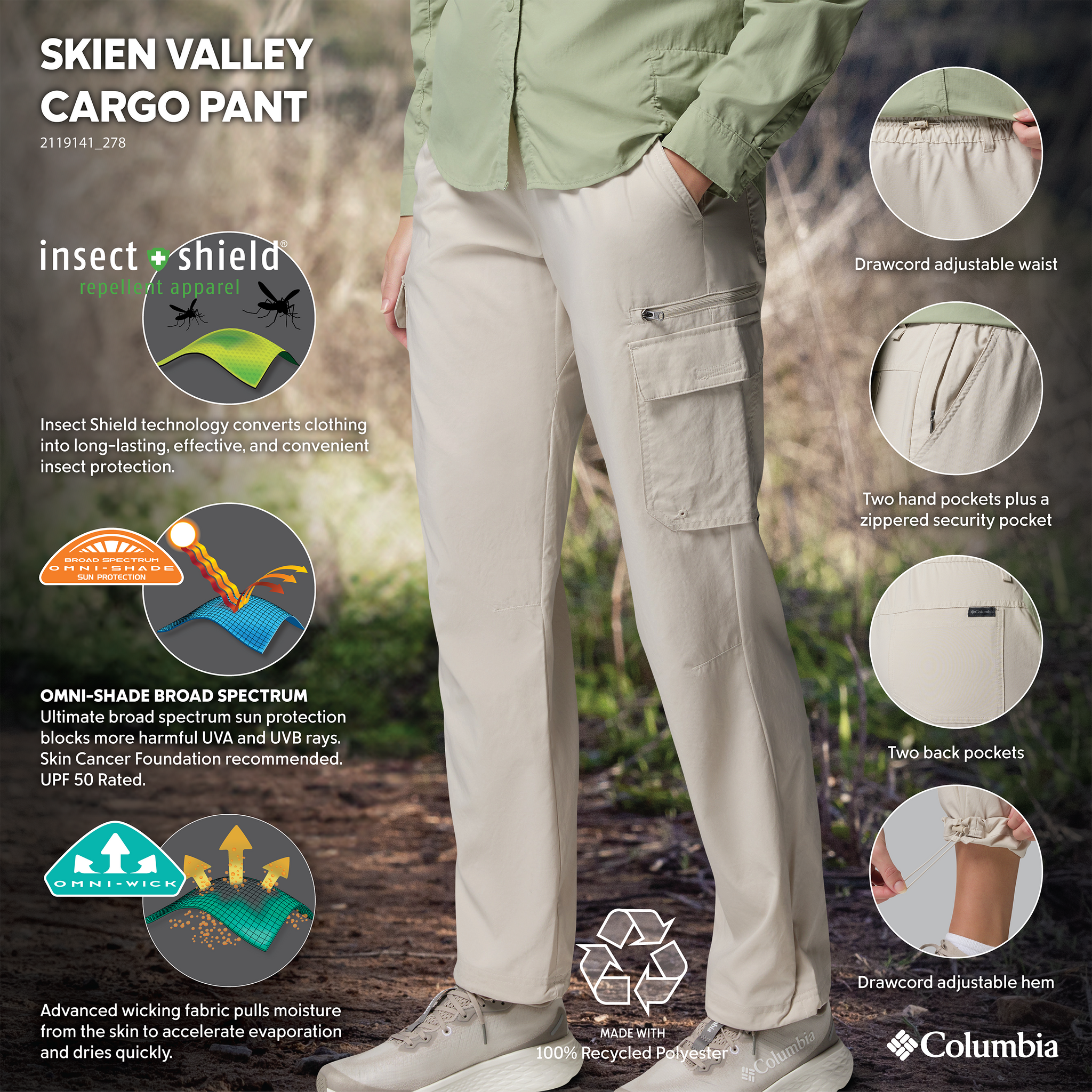 Women's Skien Valley Cargo Pant alternate view