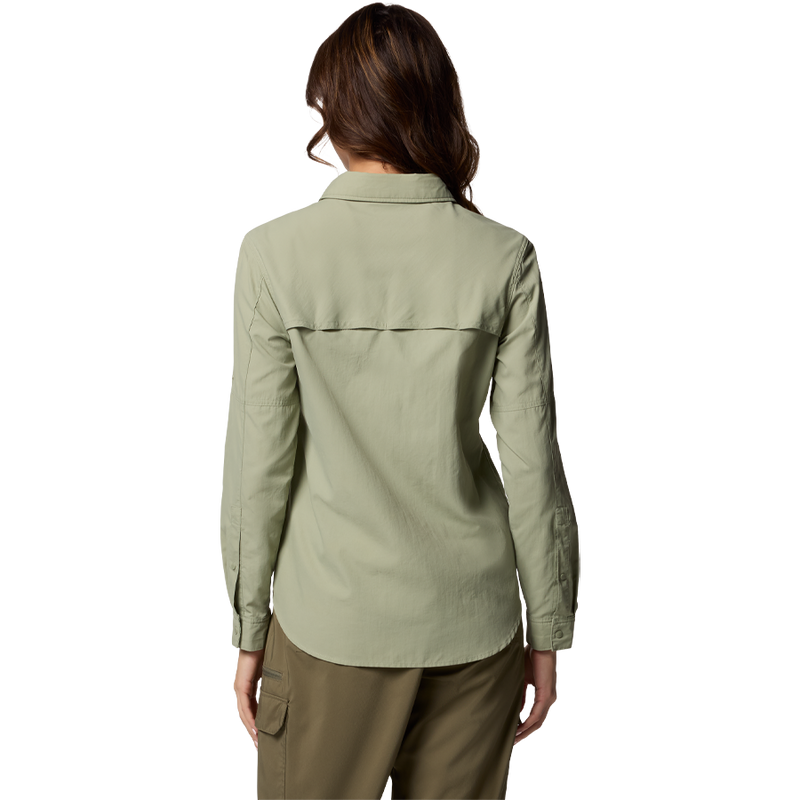 Women's Skien Valley Long Sleeve Shirt, Columbia Women's Skien Valley Long Sleeve Shirt Back