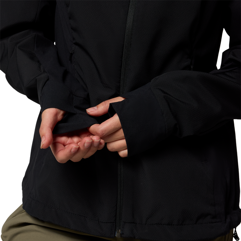 Women's Sweet As III Hooded Softshell, Columbia Women's Sweet As III Hooded Softshell Sleeve Thumb Hole Cuff