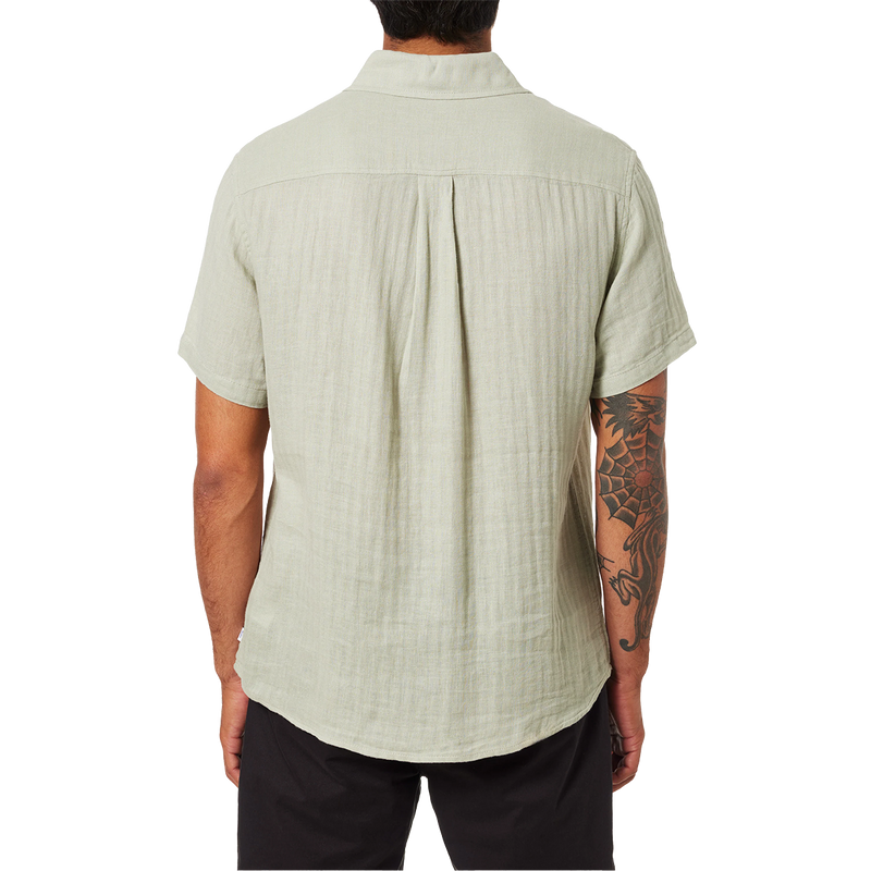Men's Alan Solid Shirt, Katin Men's Alan Solid Shirt in Desert Sage back