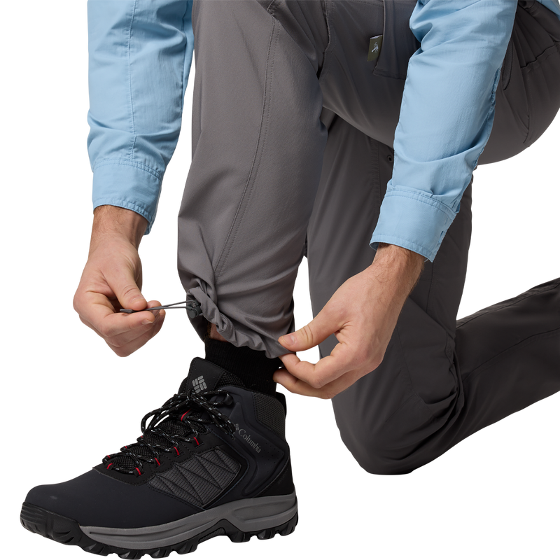 Men's Skien Valley Cargo Pant, Columbia Skien Valley Cargo Pant cuff drawcord