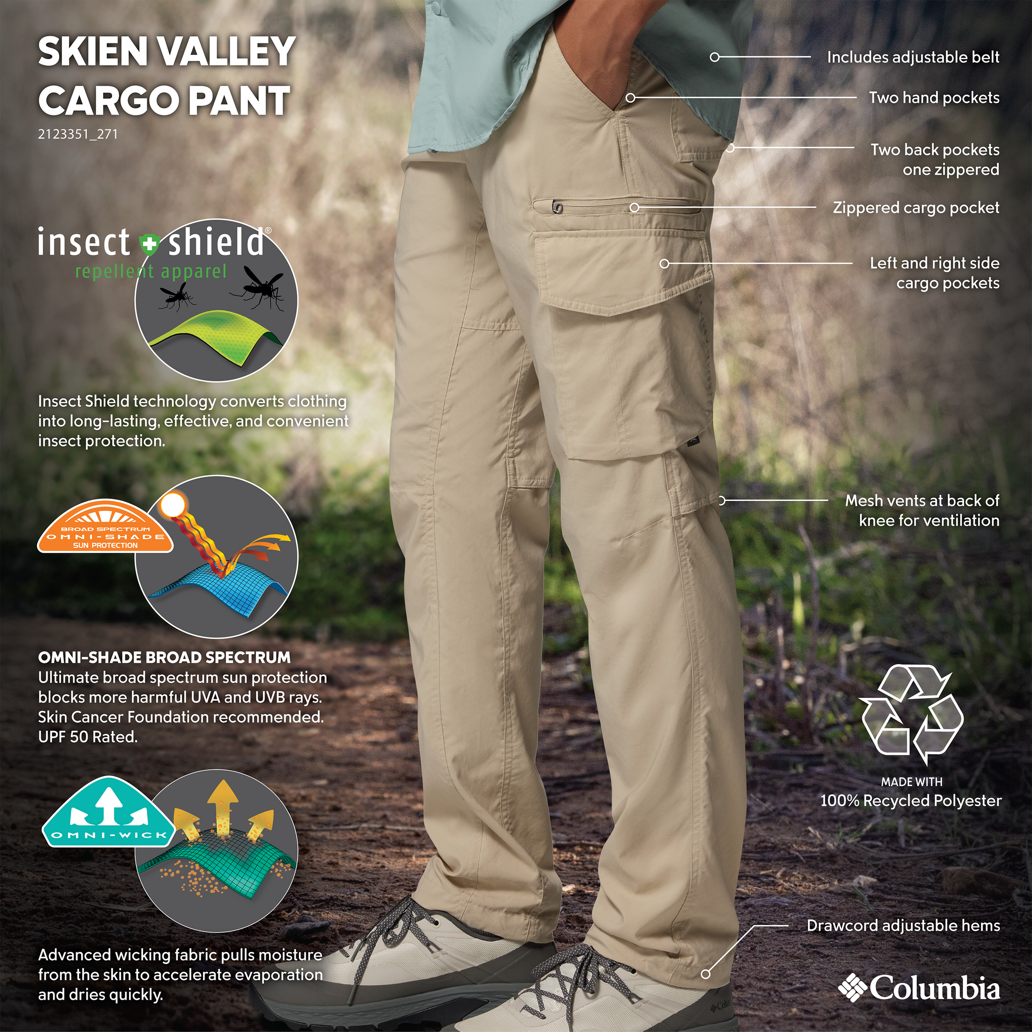 Men's Skien Valley Cargo Pant alternate view