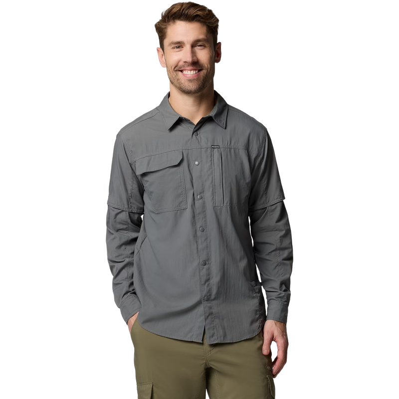 Men Skien Valley Long Sleeve Shirt, Featured Image