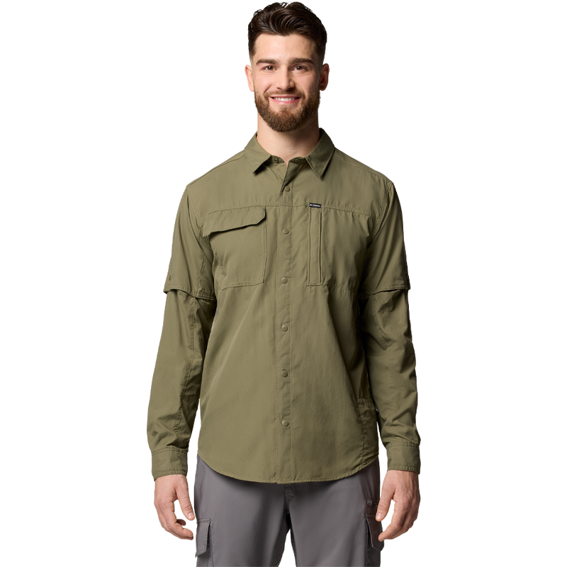 Men Skien Valley Long Sleeve Shirt, Featured Image