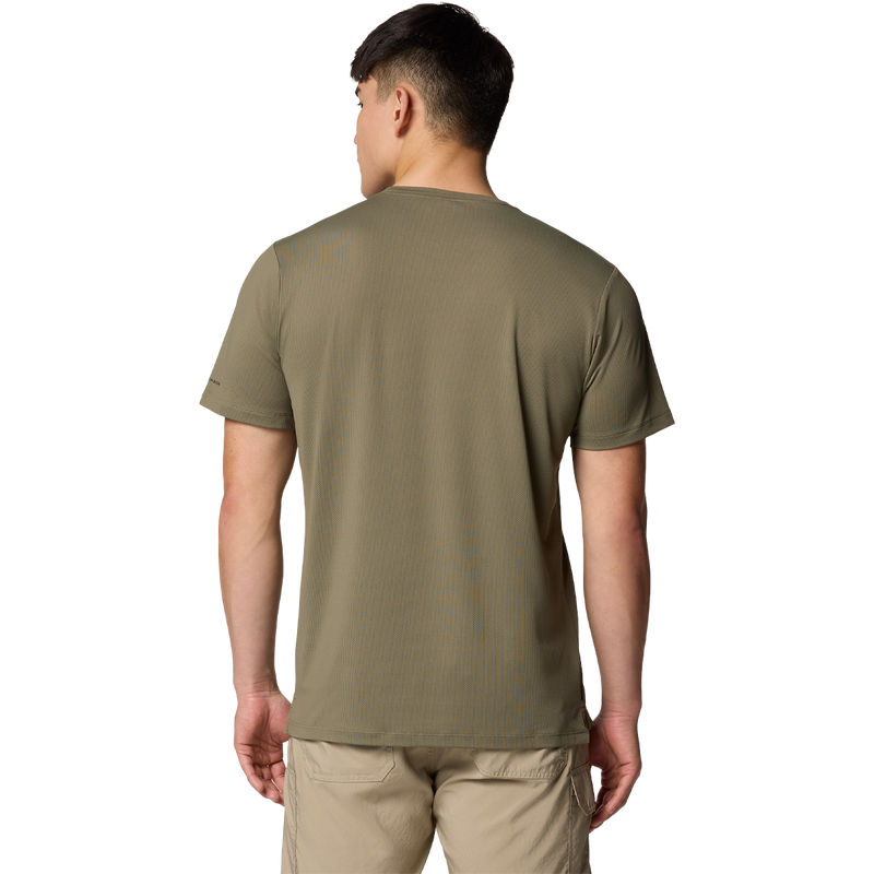 Men's Tech Trail Utility Short Sleeve Crew, Columbia Men's Tech Trail Utility Short Sleeve Crew back