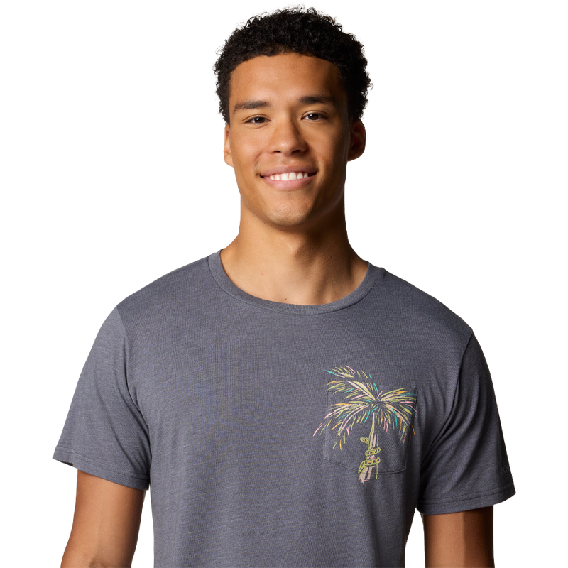 Men's Wild Cast Pocket Tee, Columbia Men's Wild Cast Pocket Tee Front