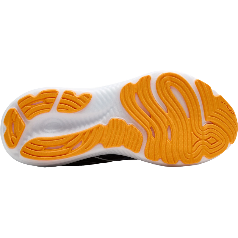 Men's Glycerin 22, Brooks Glycerin 22 in 013-Black/Country Blue/Orange bottom