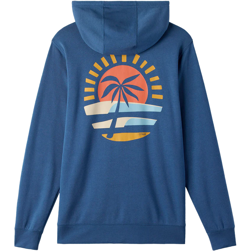 O'Neill Men's OG Tidal Pullover in IND-Indigo back
