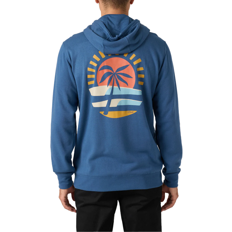 O'Neill Men's OG Tidal Pullover in IND-Indigo back