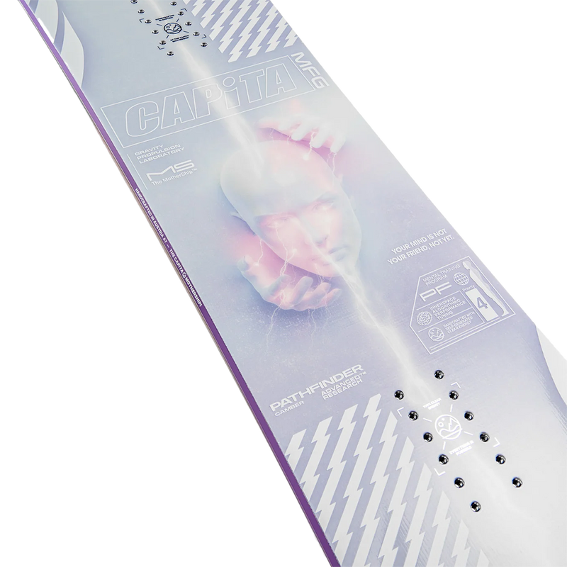 Pathfinder Camber Wide, Capita Pathfinder Camber top inserts and graphic