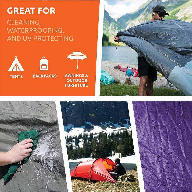 Tent & Gear DUO-Pack, Nikwax Tent & Gear DUO-Pack usage