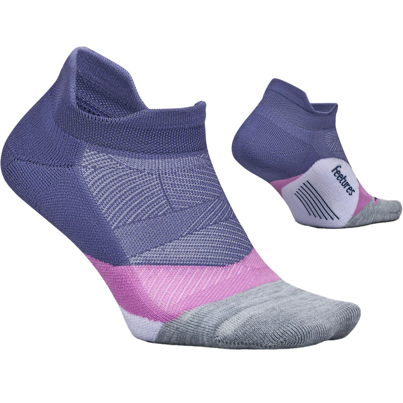 Women's Elite Light Cushion No Show Tab, Feetures Women's Elite Light Cushion NST toe and heel