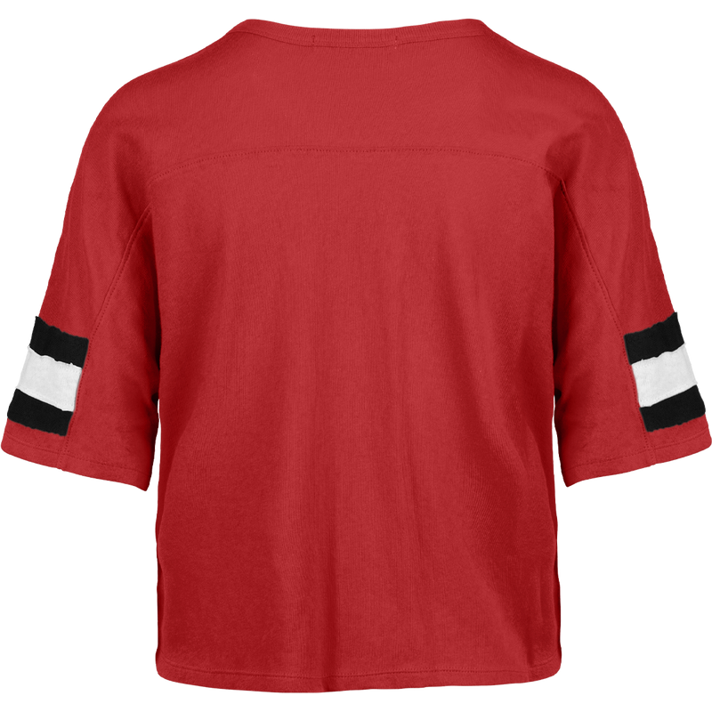 Women's 49ers Double Header Premier Scout Crop, 47 Brand Women's 49ers Double Header Premier Scout Crop back