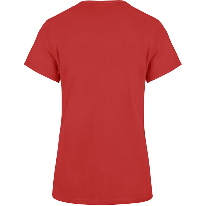 Women's 49ers Believer Frankie Tee, 47 Brand Women's 49ers Believer Frankie Tee back