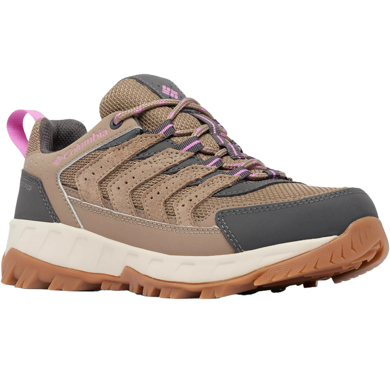 Columbia Strata Trail Mid WpMid Rise trekking- en wandelschoenen voor dames, Cordovan Graniet Paars, 36 EU Columbia Strata Trail Mid WpMid Rise trekking- en wandelschoenen voor dames, Cordovan Graniet Paars, 36 EU