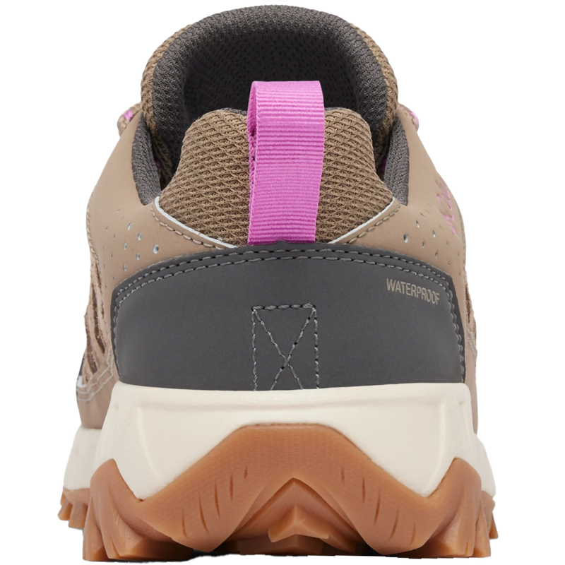 Women's Strata Trail Low WP Wide, Columbia Women's Strata Trail Low WP Wide in 252-Wet Sand back