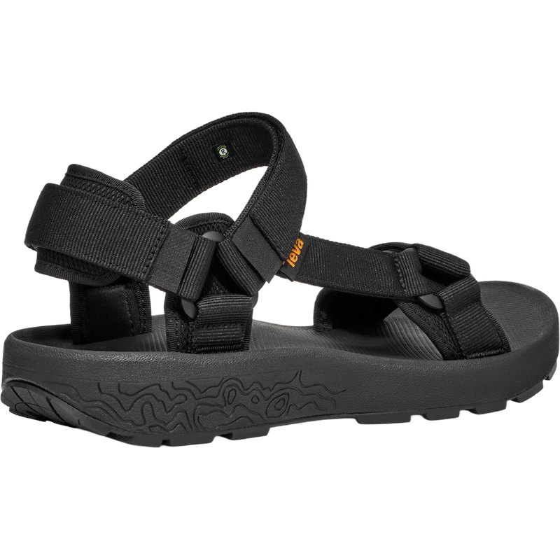 Men's Hydratrek Sandal, Teva Men's Hydratrek Sandal in BLK Black right rear
