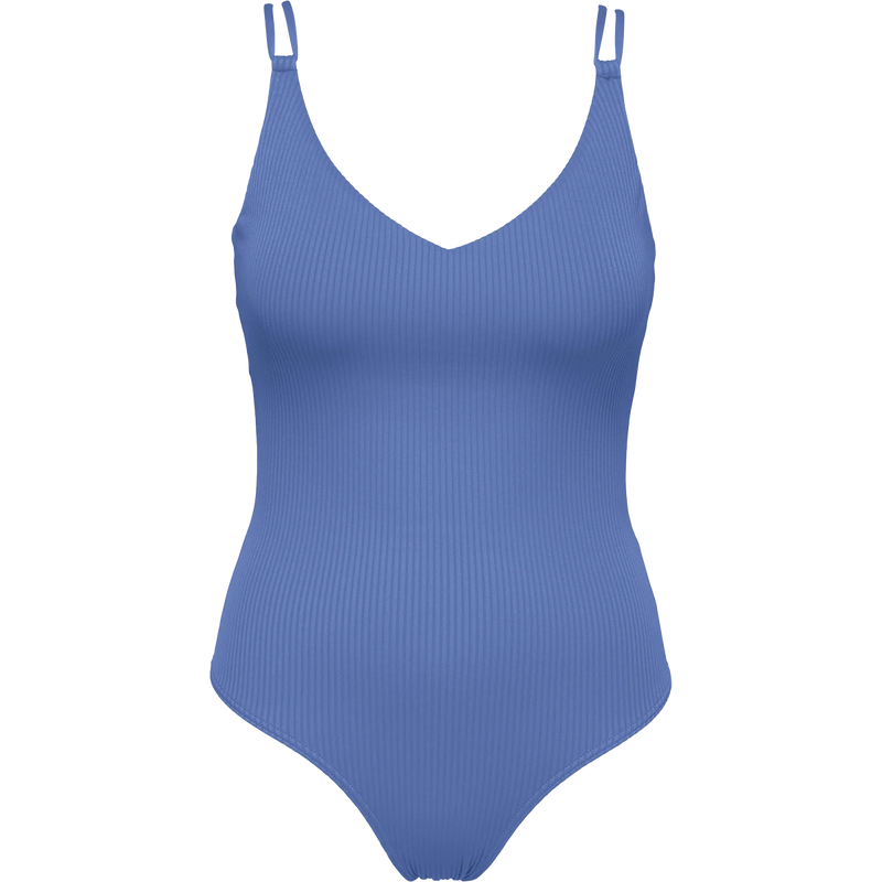 Women's Veronica One Piece, Sunsets Veronica One Piece in Harbor Blue Sandbar Rib
