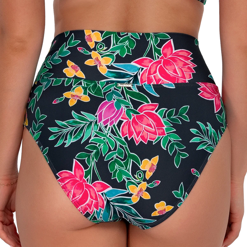 Women's Hannah High Waist Bottom, Sunsets Women's Hannah High Waist Bottom back