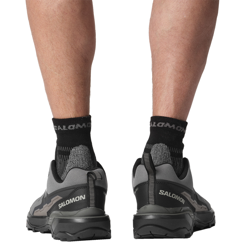 Men's X Ultra 360, Salomon Men's X Ultra 360 in Magnet/Black/Pewter pair back on model