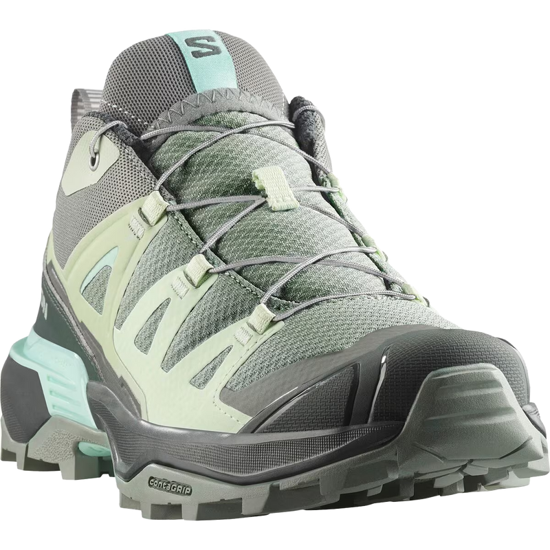 Women's X Ultra 360, Salomon Women's X Ultra 360 in Green Milieu/Urban Chic/Aqua front right