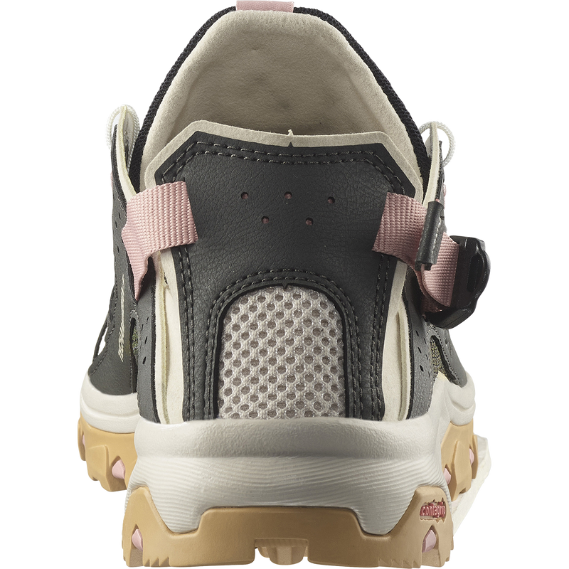 Women's Techamphibian 5, Salomon Women's Techamphibian 5 in Peat/Rainy Day/Hyma Pink back