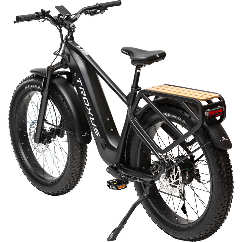 Explorer Plus Step-Thru, Troxus Explorer Plus Step-Thru back of bike
