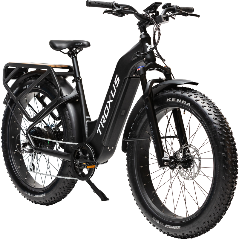 Explorer Plus Step-Thru, Troxus Explorer Plus Step-Thru front of bike