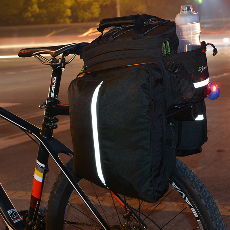 ROCKBROS All-in-one Rack Bag, Rockbros All-in-one Rack Bag with saddlebags