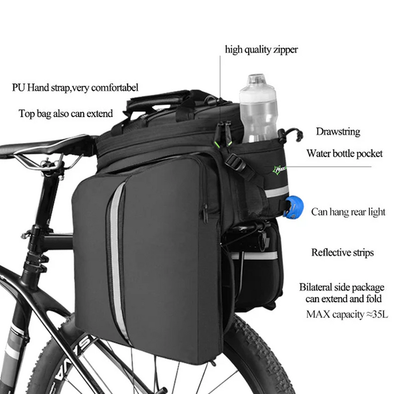 ROCKBROS All-in-one Rack Bag, Rockbros All-in-one Rack Bag specs