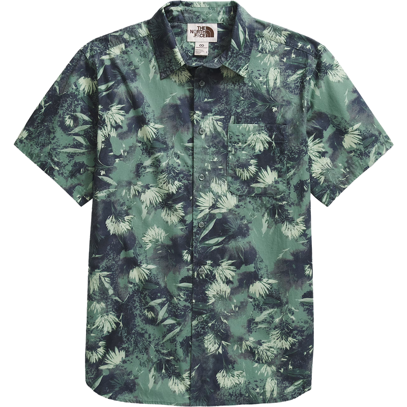 Men's Short Sleeve Baytrail Pattern Shirt, Featured Image