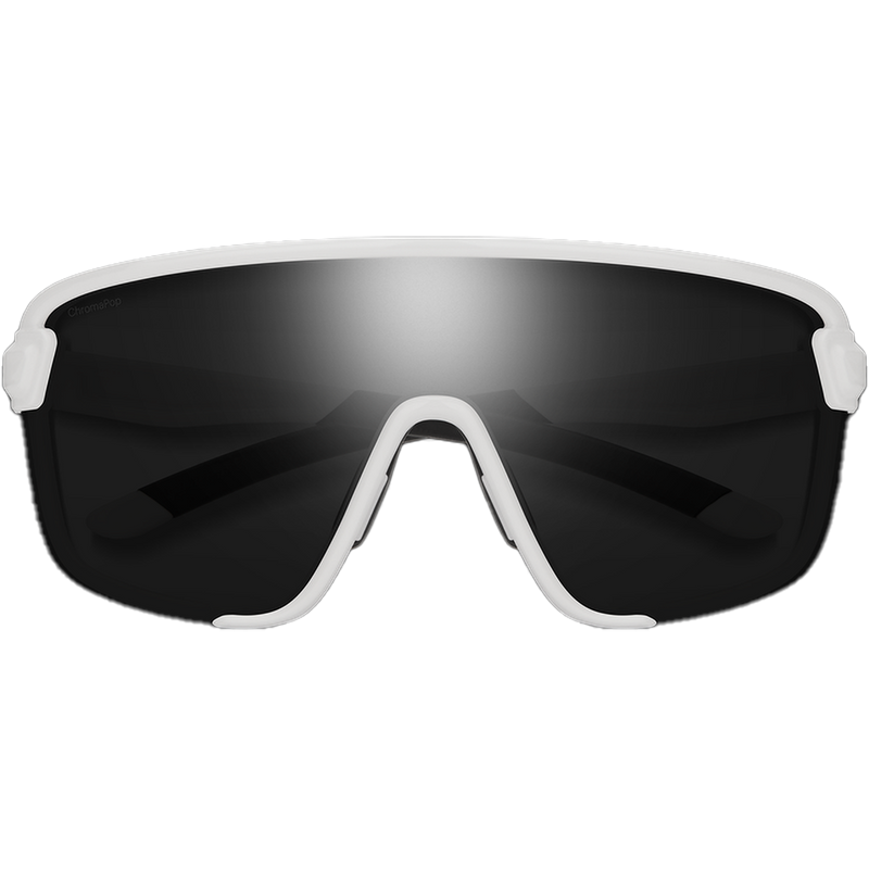 Bobcat, Smith Sport Optics Bobcat White with CP Black lens front