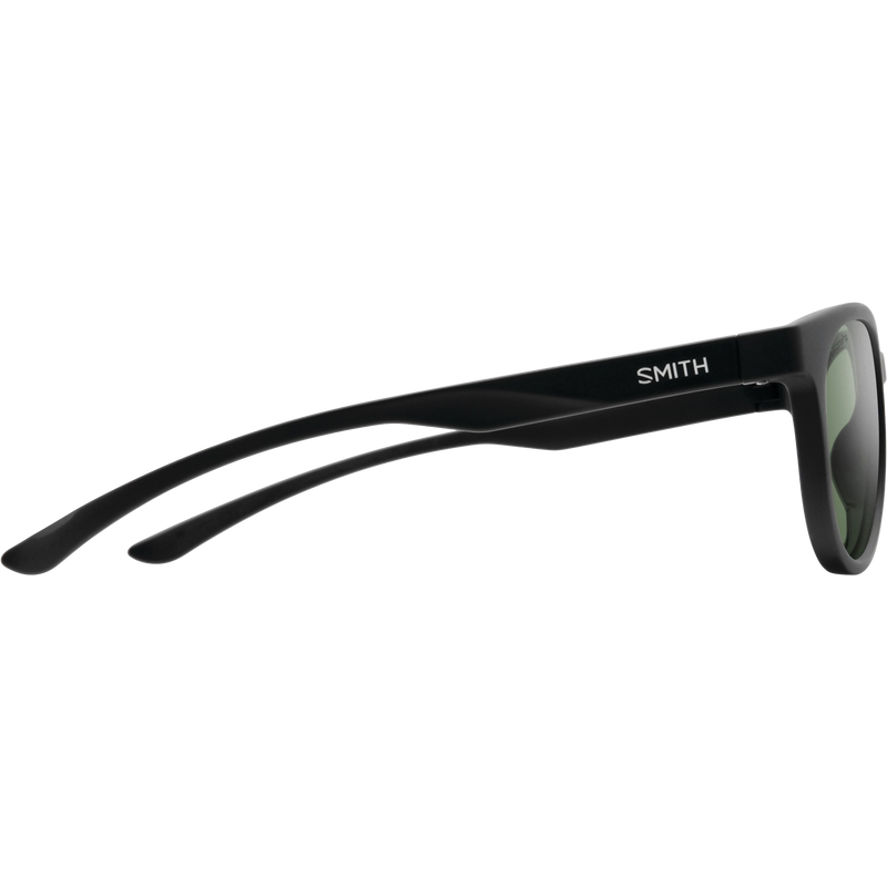 Eastbank, Smith Eastbank in Matte Black/CP Polarized Gray Green left