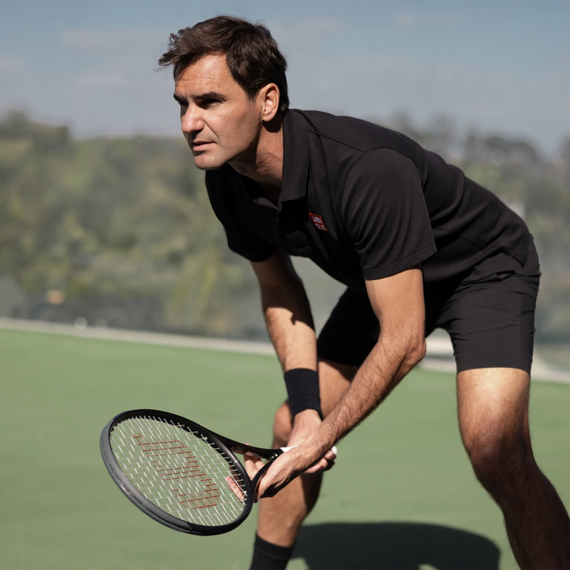 Roger Federer 01 Future, Wilson Roger Federer 01 Future in hand of RF