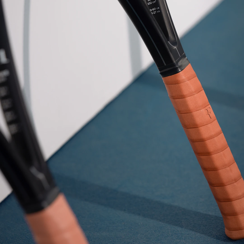 RF Premium Leather Replacement Grip, Wilson RF Premium Leather Replacement Grip on racket