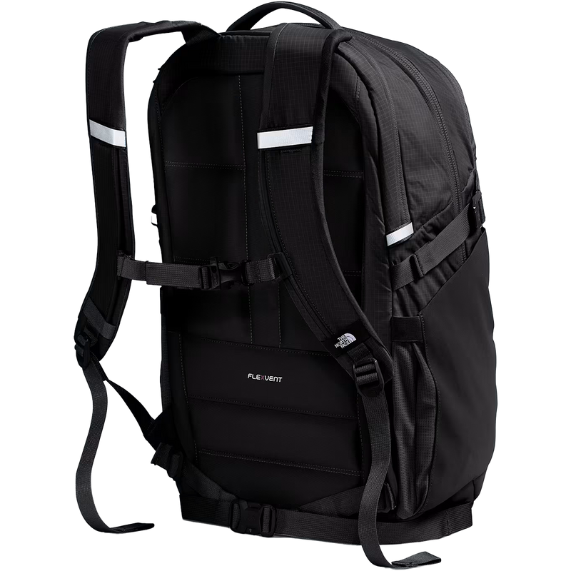 Router, The North Face Router backpack in 4HF-TNF Black/TNF Black/NPF back straps