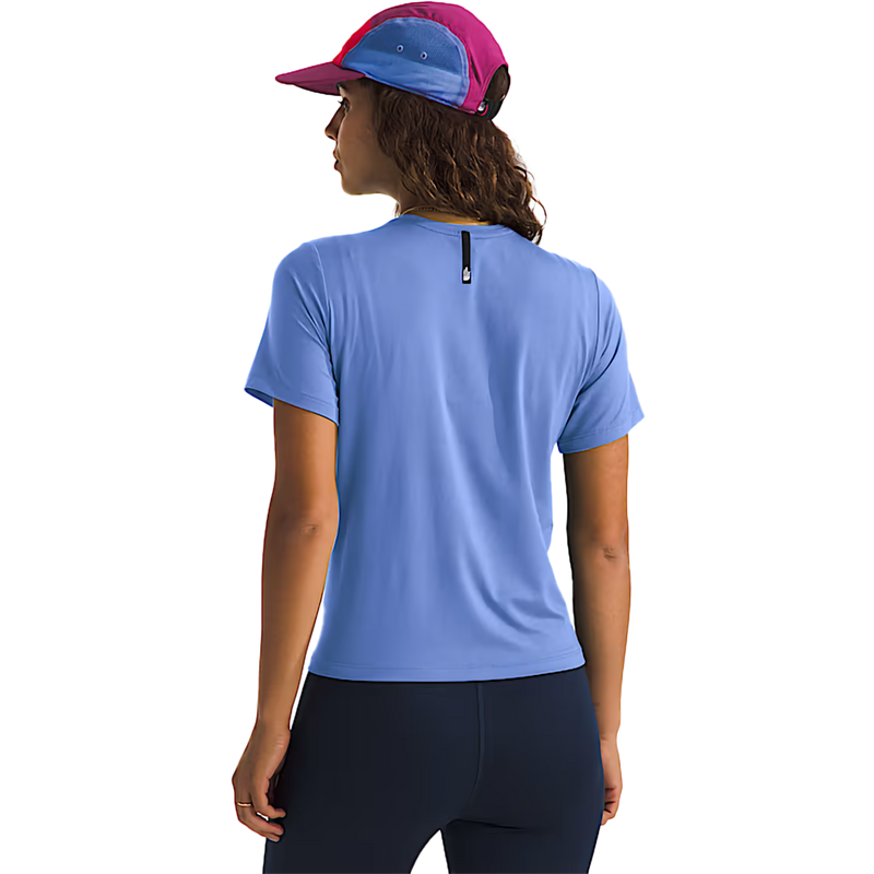 Women's Dune Sky Short Sleeve, The North Face Women's Dune Sky Short Sleeeve in 0YI-Virtual Blue back