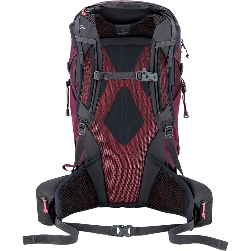 Women's Protium 25 ND, Rab Women's Protium 25 ND in MUL-Mulberry harness and hipbelt