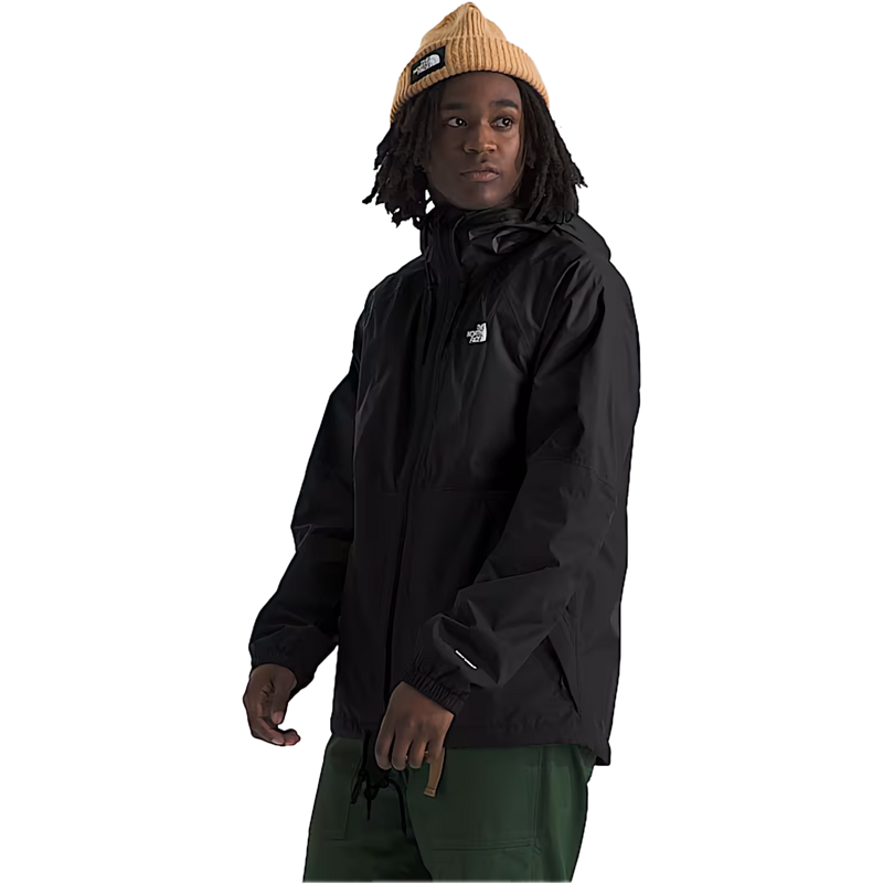 Antora Rain Hoodie, The North Face Antora Rain Hoodie in 4H0-TNF Black front left