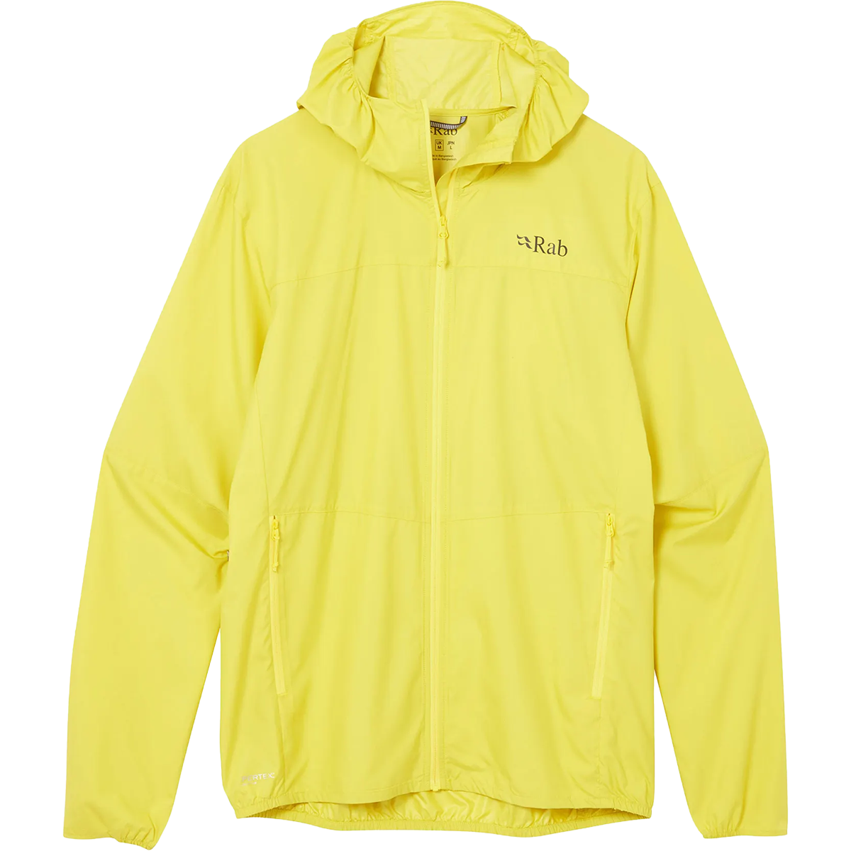 Rab Men's Windgather Hoodie in POL Pollen