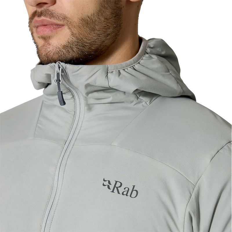 Men's Xenair Alpine Flex Jacket, Rab Men's Xenair Alpine Flex Jacket Alternate Image top zipper