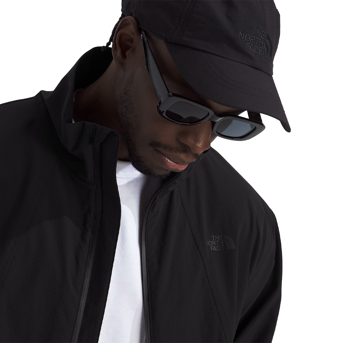 The North Face Men's North Dome Wind Jacket Front Logo